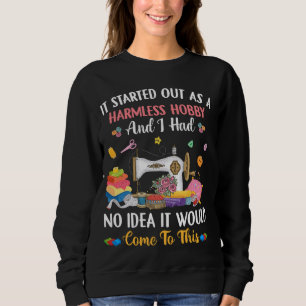Sudadera Parche Quilting Swing Sewer Lover Seamstress
