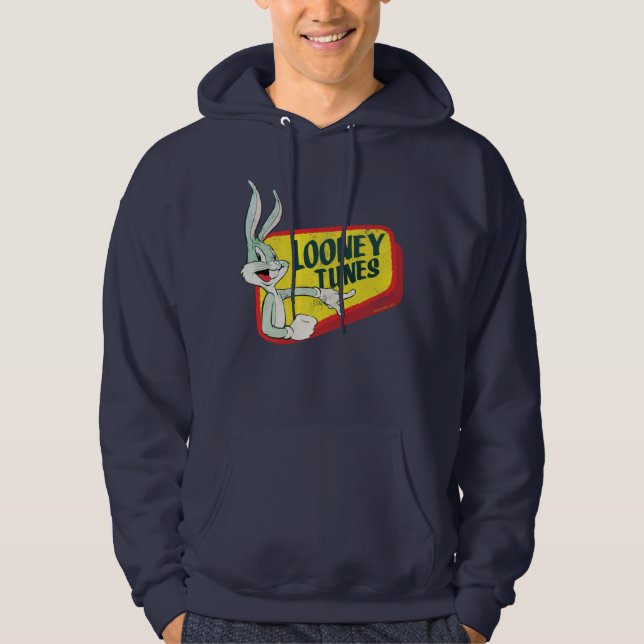 Sudadera Parche retro BUGS BUNNY™ LOONEY TUNES™ (Anverso)