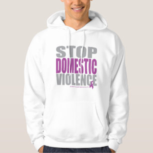 Sudadera Pare la violencia en el hogar