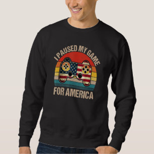 Sudadera Paré Mi Partido Por América 4 De Julio Fl