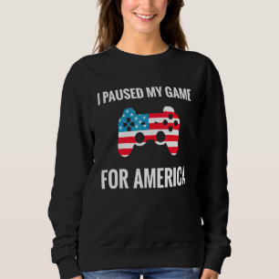 Sudadera Paré Mi Partido Por América 4 De Julio Fl
