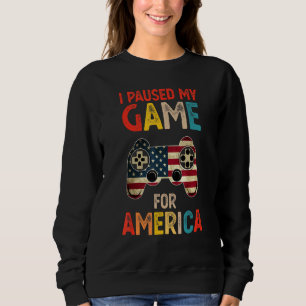 Sudadera Paré Mi Partido Por América 4 De Julio Fl