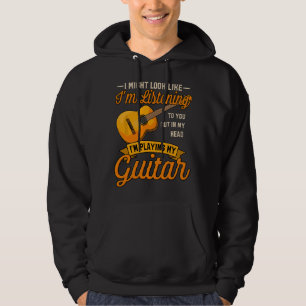 Sudadera Parece que estoy escuchando tu música de guitarra
