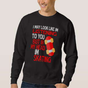 Sudadera Parece que te estoy escuchando el humor del patina