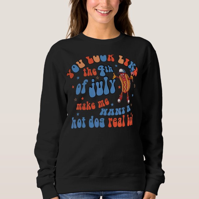Sudadera Pareces El Día De La Independencia Del 4 De Julio (Anverso)