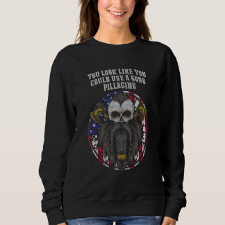 Sudadera Pareces que podrías necesitar un buen Odín saquead