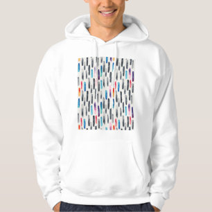 Sudadera Paredes de brocha acuarela, colorido y sin costura