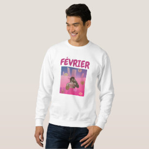 Sudadera Pareja de San Valentín febrero Mikitiez romano fra