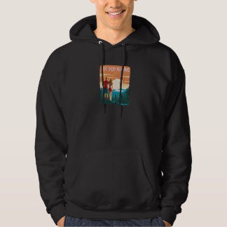 Sudadera Pareja de senderismo bosque Great Smoky Mountains
