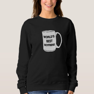 Sudadera Pareja para el mejor novio del mundo masculino