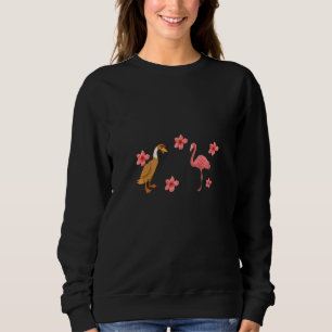 Sudadera pareja pato flamenco
