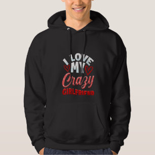 Sudadera Parejas De Mujeres Locas Novia Para Él