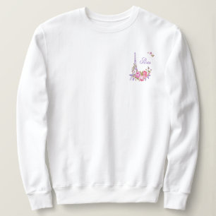 Sudadera París en Flor Medianoche en París Floral París Rom
