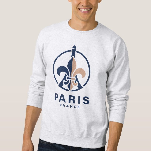Sudadera París Francia Europa (Anverso)