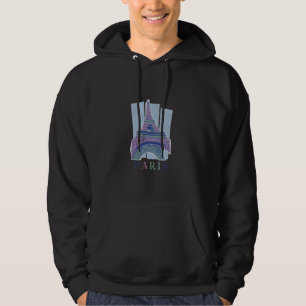 Sudadera París Francia Torre Eiffel Vintage Estética Viajes