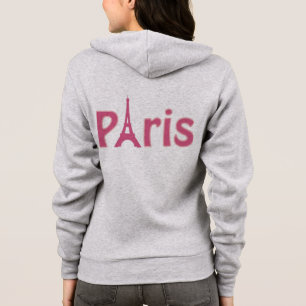 Sudadera París rosa