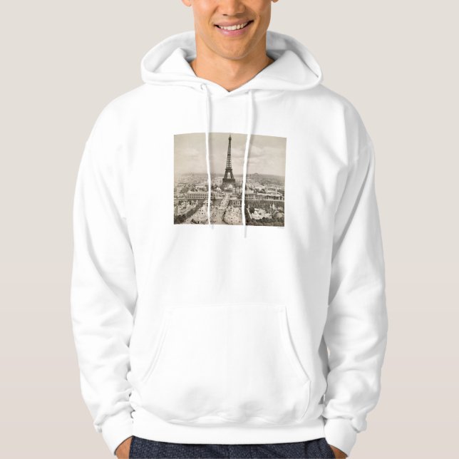 Sudadera París: Torre Eiffel, 1900 (Anverso)