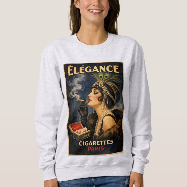 Sudadera Parísino Chic. La Edad de Oro del Glamour (Anverso)