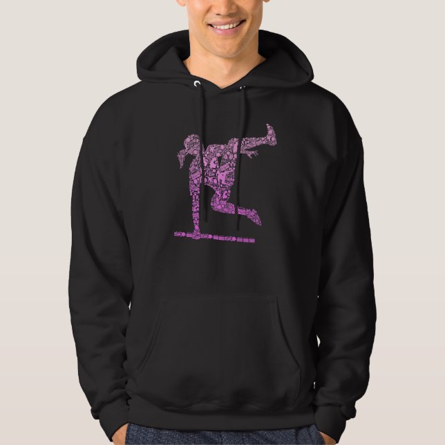 Sudadera Parkour Chica Freerunner Freerunning Traceur Kids  (Anverso)