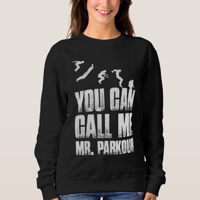 Sudadera Parkour For Parkour Runner Traceur Freestyle Runne (Anverso)