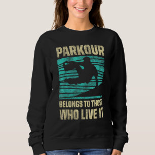 Sudadera Parkour para corredor de Parkour Traceur corredor