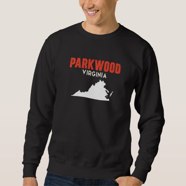 Sudadera Parkwood Washington USA State America Travel Washi (Anverso)