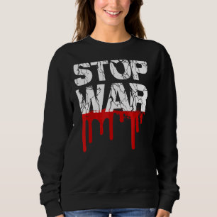 Sudadera Paro de la guerra Movimiento por la Paz Mundial 1