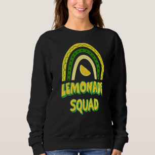 Sudadera Paro de Lemonade Squad vintage Boho Rainbow Summer