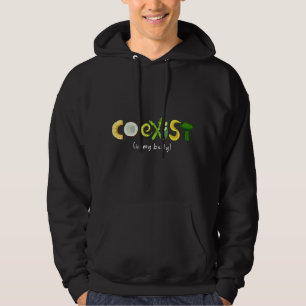 Sudadera Parodia de Broccoli Vegetable Coexista Funny Vegan