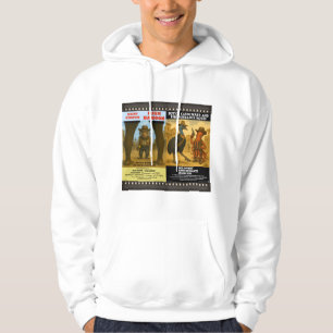 Sudadera Parodia de cartel de película de animales occident