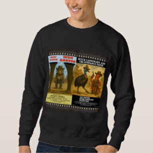 Sudadera Parodia de cartel de película de animales occident
