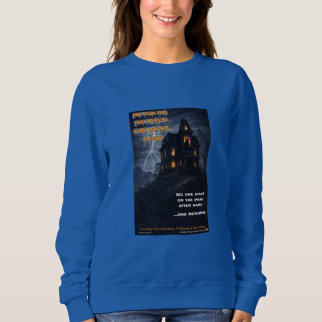Sudadera Parodia de Haunted Squirrel Peak (Anverso)