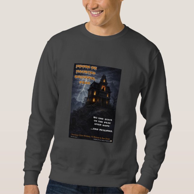 Sudadera Parodia de Haunted Squirrel Peak (Anverso)