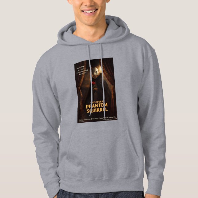 Sudadera Parodia de la Ópera del Fantasma de la Ardilla (Anverso)