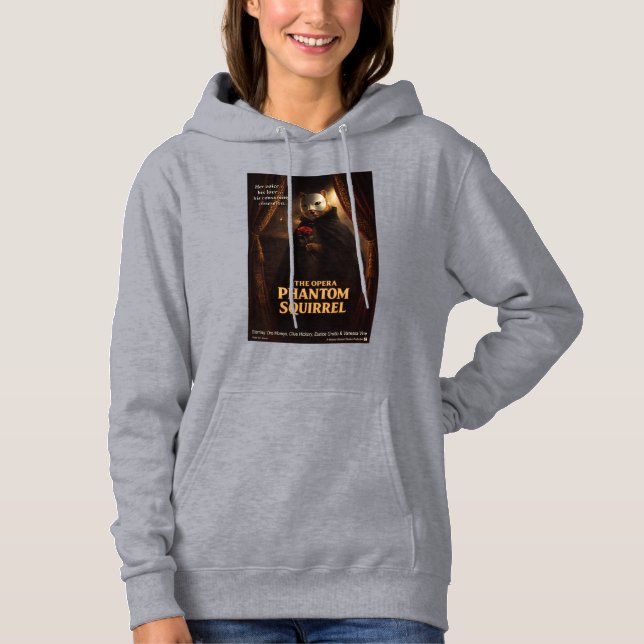 Sudadera Parodia de la Ópera del Fantasma de la Ardilla (Anverso)