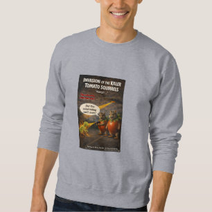 Sudadera Parodia de la película de ardillas de tomate asesi