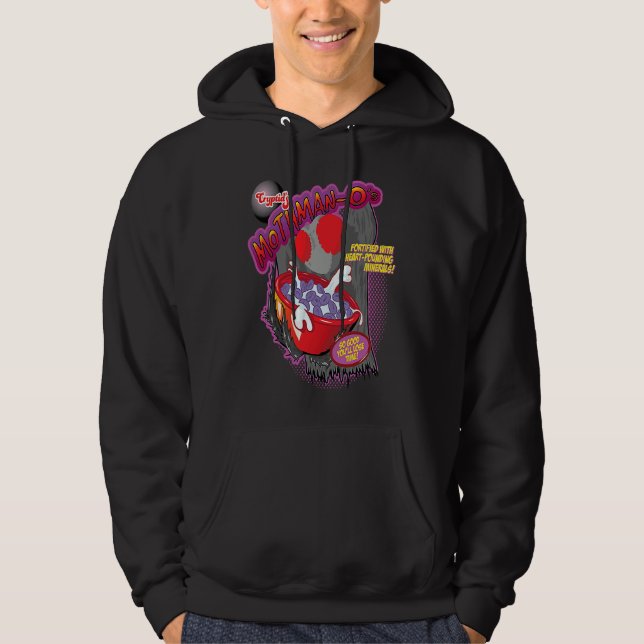 Sudadera Parodia divertida de Mothman Cereal Cryptid Mashup (Anverso)