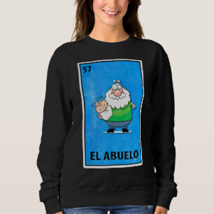 Sudadera Parodia mexicana de la lotería de El Abuelo