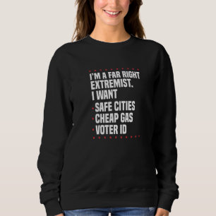 Sudadera parodia republicana de extrema derecha pro antilib