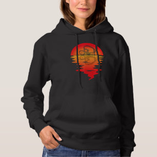 Sudadera Parque de atracciones Roller Coaster Vintage Retro