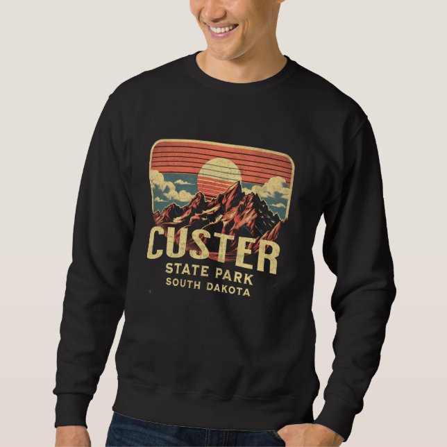 Sudadera Parque estatal Custer (Anverso)