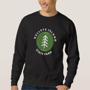 Sudadera Parque estatal Isla Kelleys Ohio OH Tree Forest So