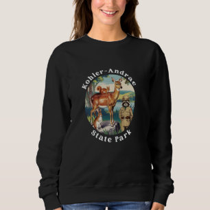 Sudadera Parque Estatal Kohler-Andrae Wisconsin Vacaciones