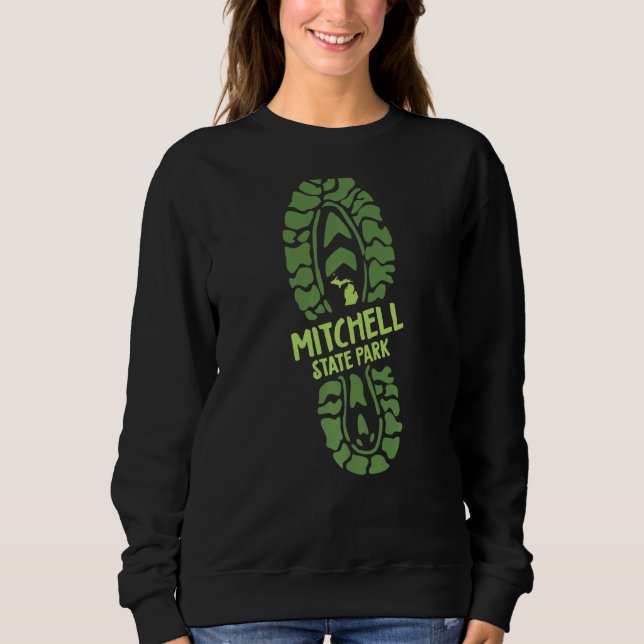 Sudadera Parque estatal Mitchell Michigan Mi Vacación Sende (Anverso)