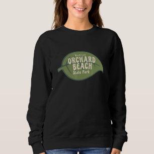 Sudadera Parque Estatal Orchard Beach Michigan Hojas de Oto