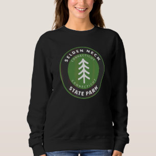 Sudadera Parque Estatal Selden Neck Connecticut Ct Insignia