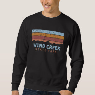 Sudadera Parque Estatal Wind Creek Alabama Retro Cool