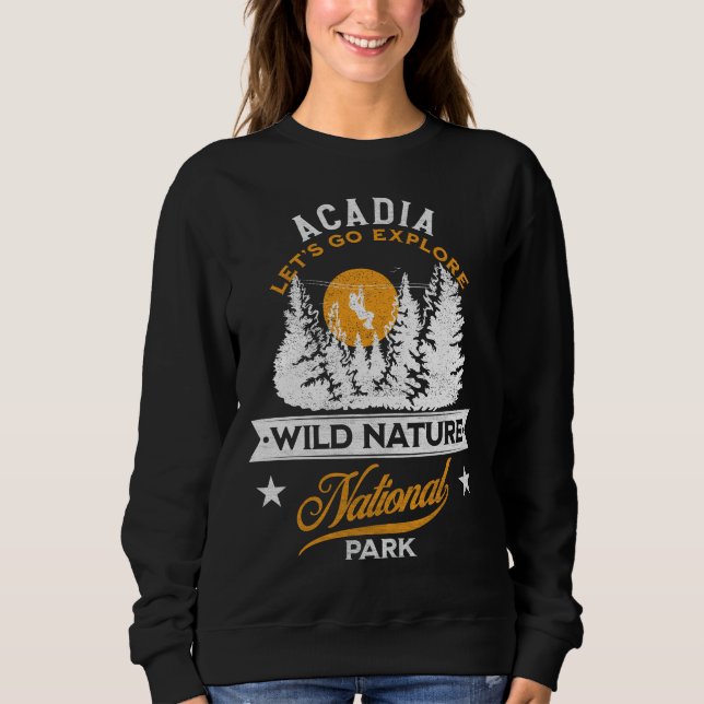 Sudadera Parque nacional Acadia (Anverso)
