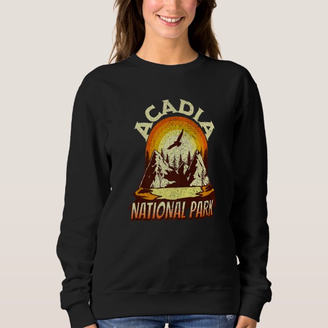 Sudadera Parque nacional Acadia Maine (Anverso)
