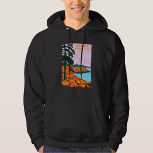 Sudadera Parque Nacional Acadia Maine Isla Mount Desert